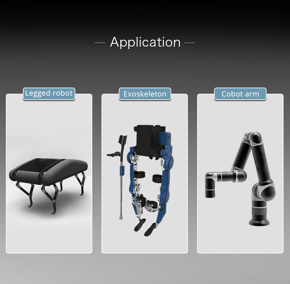AK80-64 applications legged robot exoskeleton cobot