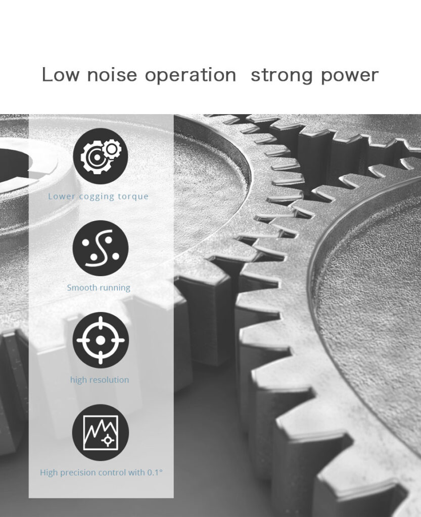 AK80-64 low noise operation strong power