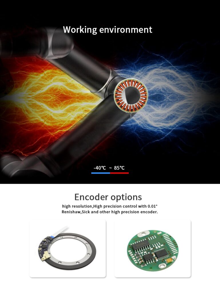 RI100 working environment and encoder options