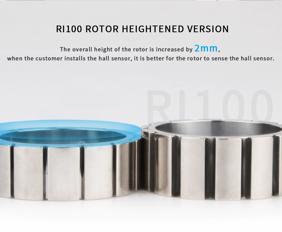 RI100 rotor heightened version